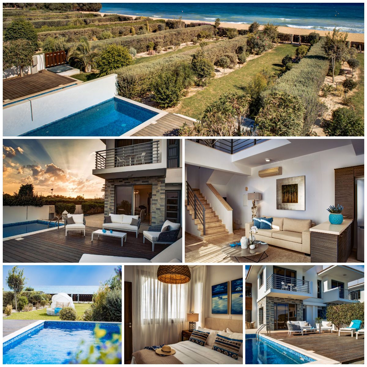 Atlantis Gardens villas with private pools, gardens and sea view
